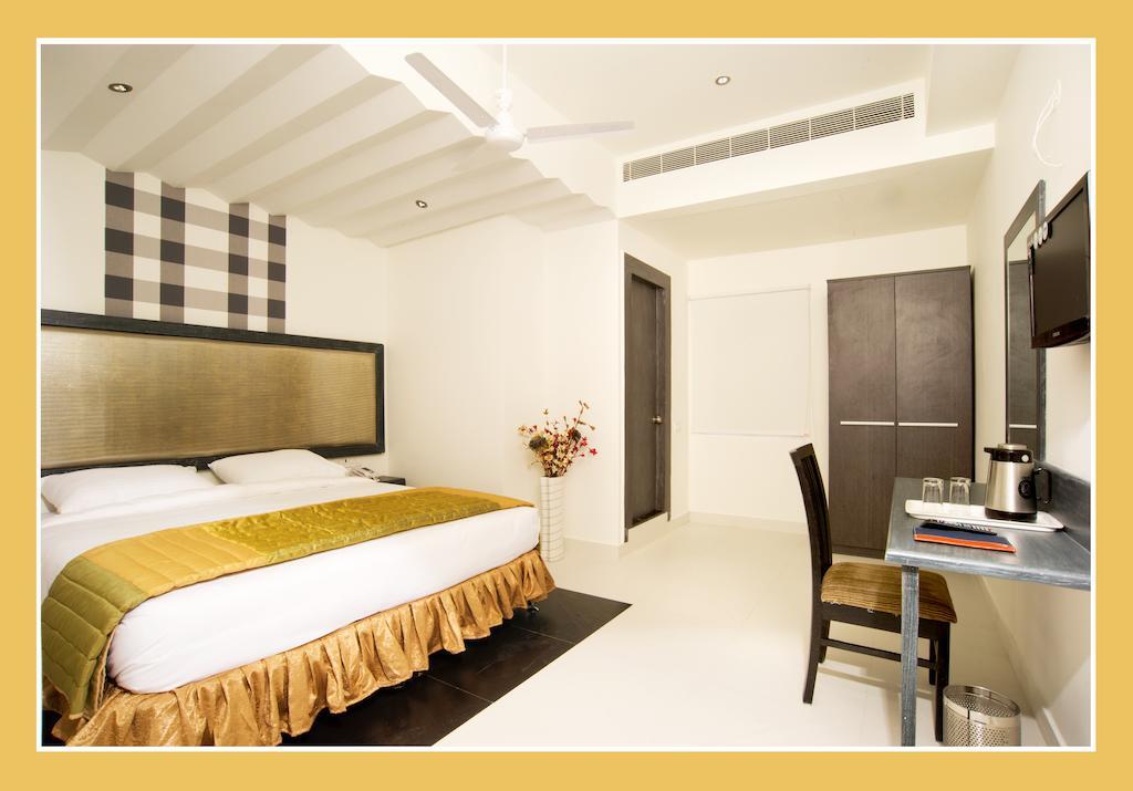 Hotel O Palak Residency Near Erragadda Metro Station Haidarábád Szoba fotó